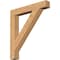 Ekena Millwork Traditional Block Smooth Bracket, Western Red Cedar, 5 1/2"W x 40"D x 44"H BKT06X40X44TRA05SWR - alternate 1